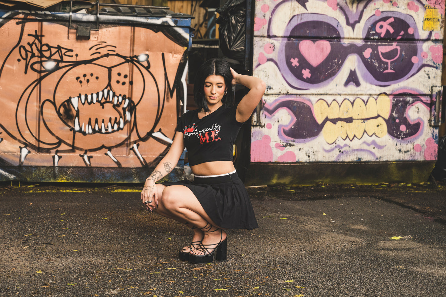 Unapologetically Me Babydoll Crop Top