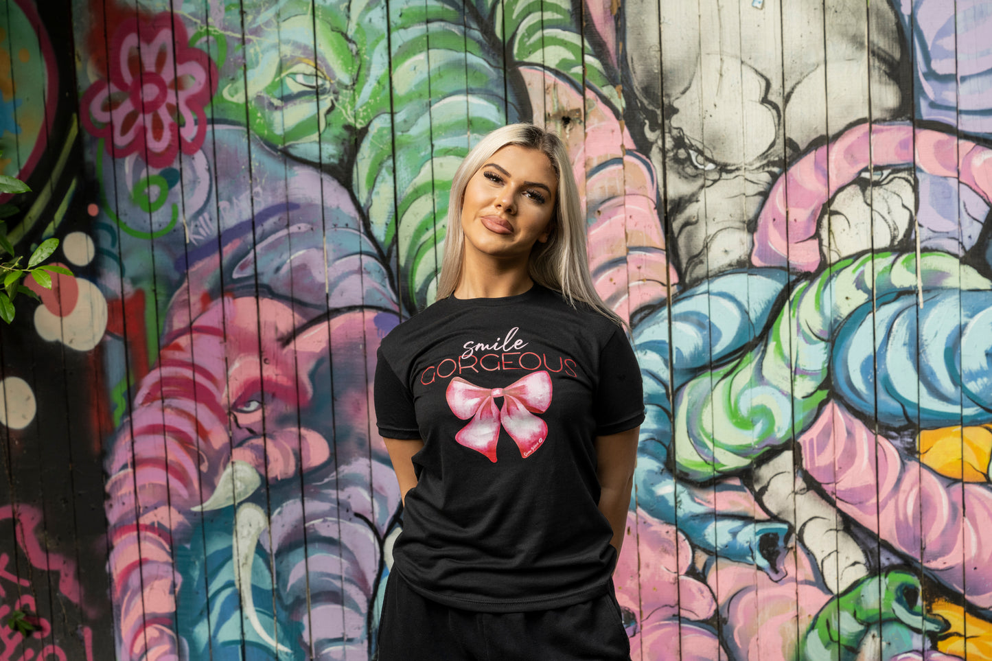 Smile Gorgeous 🎀 Fitted Tee