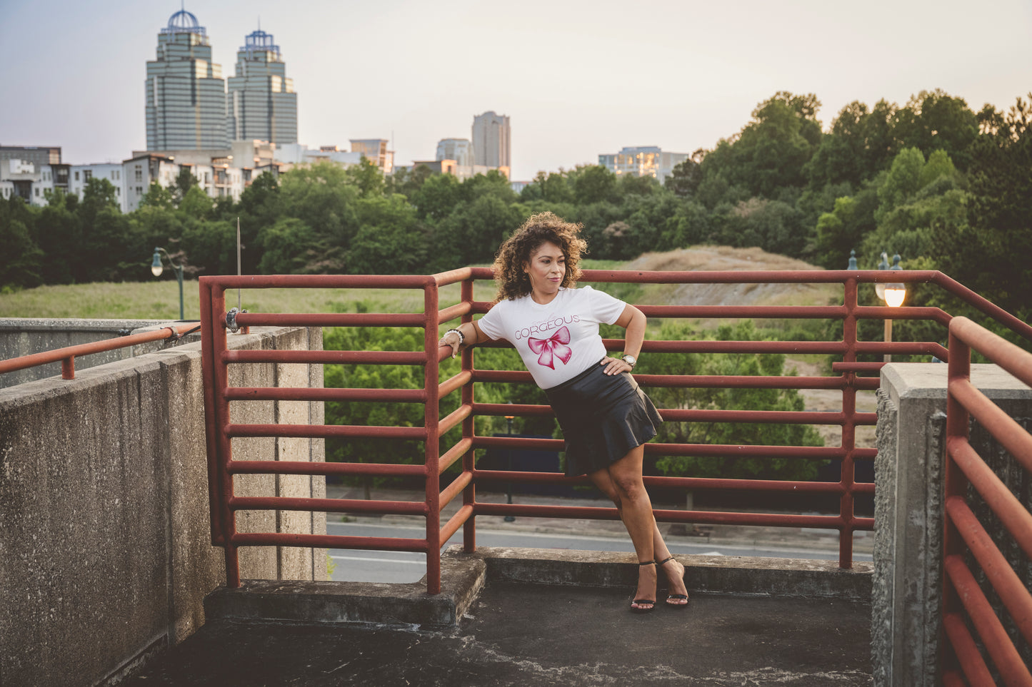 Smile Gorgeous 🎀 Fitted Tee