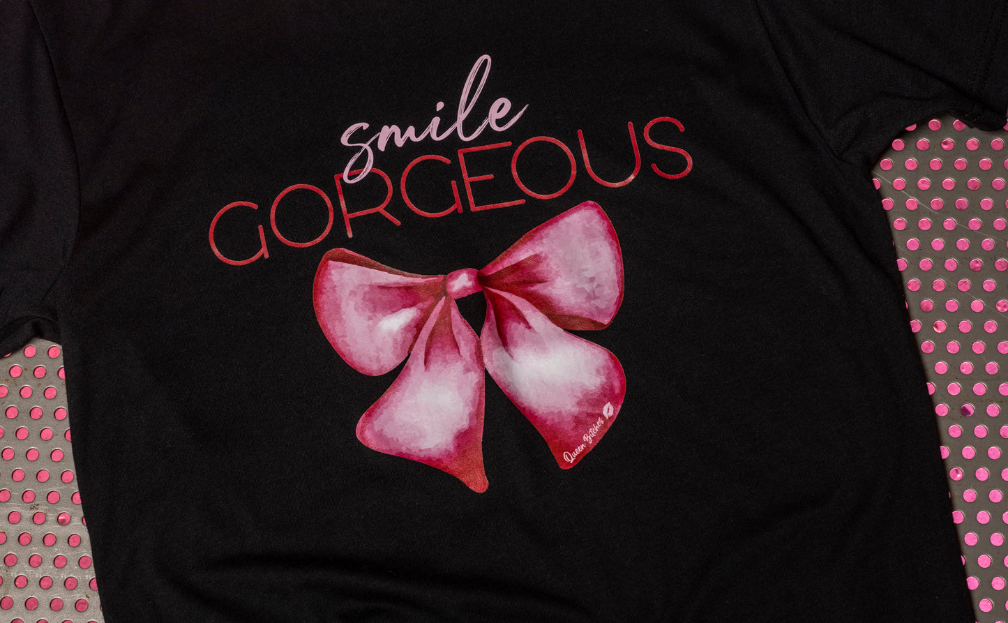 Smile Gorgeous 🎀 Fitted Tee